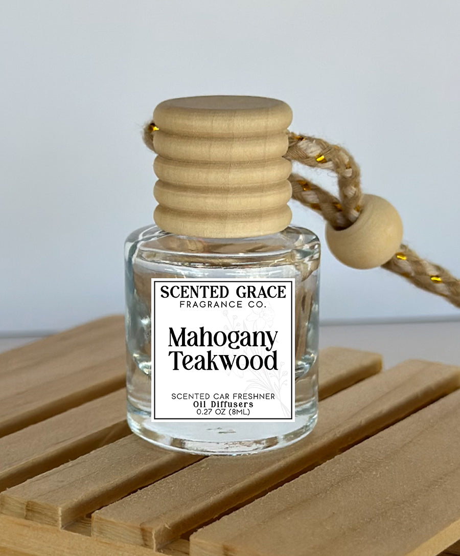 Mahogany Teakwood Car Diffuser